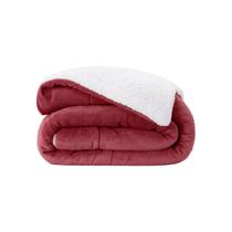 Cobertor/Coberdrom Sherpa para cama Solteiro - Casa Paulinha