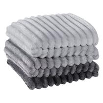 Cobertor Coberta Fluflu Queen Ultrasoft Alto Relevo Dupla Face - Grafico