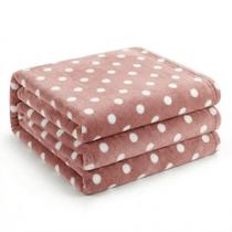 Cobertor Coberta Manta Casal Padrão Bolinha Pet Poa 2,00m X 1,80m