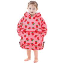 Cobertor com capuz vestível yescool Glow in The Dark para crianças