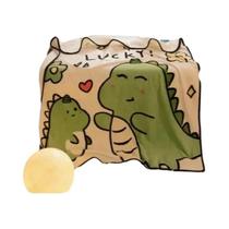 Cobertor Com Padrão De Dinossauro Para Bebês, Macio E Confortável, Para Soneca De Verão, 100x104cm,