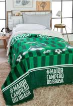 Cobertor Com Sherpa Manta Microfibra 2,00x1,50m Jolitex Cor Palmeiras Cobertor Com Sherpa Manta Microfibra 2,00x1,50m Jolitex Cor Palmeiras