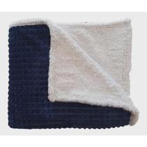 Cobertor com Sherpa Queen Diamond 2,20X2,40m