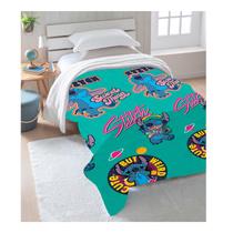 Cobertor com Sherpa Stitch Disney 1,50x2,00 Jolitex Cobertor com Sherpa Stitch Disney 1,50x2,00 Jolitex