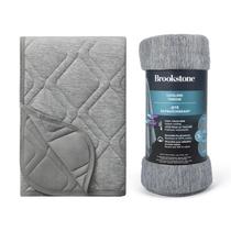 Cobertor Cooling Comfort Throw Brookstone Quite Shade