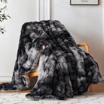 Cobertor COOVA Faux Fur Sherpa Tie Dye 127x152 cm Cobertor COOVA Faux Fur Sherpa Tie Dye 127x152 cm