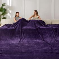 Cobertor COOVA Oversized King Fleece 305x305 cm roxo Cobertor COOVA Oversized King Fleece 305x305 cm roxo