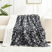Cobertor Cozy Bliss Luxury Faux Fur Snow Leopard 150x200cm