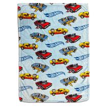 Cobertor Cudlie Hot Wheels 75 cm x 100 cm de lã macia de pelúcia Cobertor Cudlie Hot Wheels 75 cm x 100 cm de lã macia de pelúcia