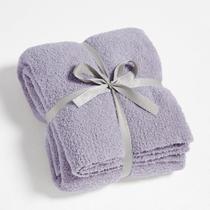 Cobertor CYMULA Knit Plush, macio, leve, 152x203 cm, roxo