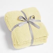 Cobertor CYMULA Knit Soft Plush Cozy 152x203 cm amarelo Cobertor CYMULA Knit Soft Plush Cozy 152x203 cm amarelo