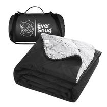 Cobertor de acampamento impermeável EverSnug Sherpa Fleece Black Cobertor de acampamento impermeável EverSnug Sherpa Fleece Black