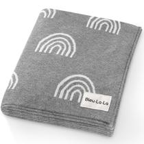 Cobertor de algodão Bleu La La 89x79 cm Soft Cozy Swaddle Cobertor de algodão Bleu La La 89x79 cm Soft Cozy Swaddle