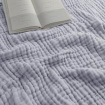 Cobertor de algodão musselina Comfy Cubs Adult Twin 90x66 de 6 camadas
