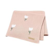 Cobertor De Algodão Respirável Para Bebês Recém-Nascidos 100x80cm Meninos E Meninas Berço Tapete De