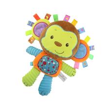 Cobertor de atividades Tag Toy StoHua Monkey Taggie para bebê Cobertor de atividades Tag Toy StoHua Monkey Taggie para bebê