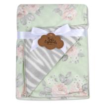 Cobertor de bebê Baby Essentials Sherpa Fleece 76x89 cm reversível