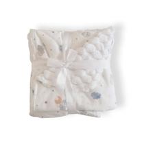 Cobertor de bebê, cobertor macio de camada dupla, nuvens azuis Cobertor de bebê, cobertor macio de camada dupla, nuvens azuis