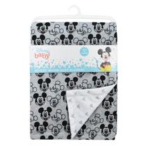Cobertor de bebê Cudlie Disney Mickey Mouse Dupla Face Mink