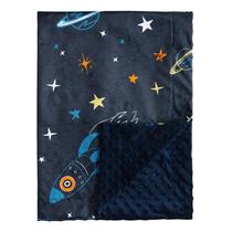 Cobertor de bebê david's kids Micro Fleece 102x127 cm Space