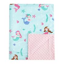 Cobertor de bebê David's Kids Micro Fleece de dupla camada 76x102 cm