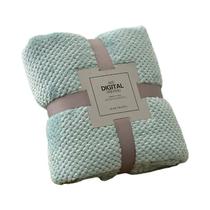 Cobertor de Bebê de Lã Macia e Quente - Envoltório para Carrinho e Swaddle