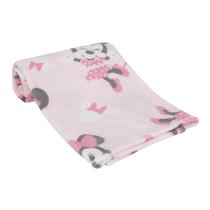 Cobertor de bebê Disney Minnie Mouse Super Soft Plush 76x91cm