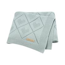 Cobertor de Bebê em Algodão Super Macio 90x70cm - Para Carrinho e Envolvimento de Recém-Nascido