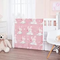 Cobertor de bebê estampado antialérgico Baby Flannel Etruria 90 cm x 110 cm