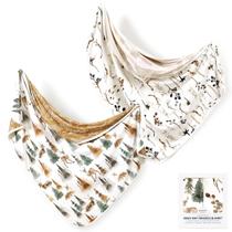 Cobertor de bebê GRSSDER 86x112 cm Soft Jersey, pacote com 2