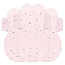 Cobertor de bebê Happiest Baby SNOO de algodão orgânico, pacote com 3 unidades