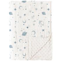 Cobertor de bebê Konssy 76x102 cm de lã macia de algodão musselina Cobertor de bebê Konssy 76x102 cm de lã macia de algodão musselina