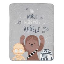 Cobertor de bebê Lambs & Ivy Star Wars Rebels Chewbacca 30x40cm