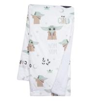 Cobertor de bebê Lambs & Ivy Star Wars The Child/Baby Yoda/Grogu Cobertor de bebê Lambs & Ivy Star Wars The Child/Baby Yoda/Grogu