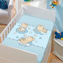 Cobertor de bebê le petit ursinho na nuvem colibri ref:771 Cobertor de bebê le petit ursinho na nuvem colibri ref:771