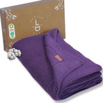 Cobertor de bebê Little Dedi de algodão orgânico 76x102 cm macio