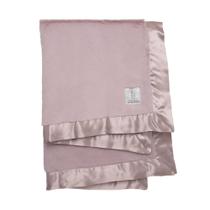 Cobertor de bebê Little Giraffe Luxe 74x89 cm com acabamento em cetim