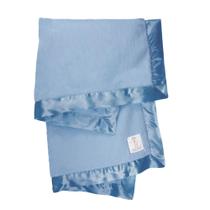 Cobertor de bebê Little Giraffe Luxe Soft 74x89 cm Centáurea