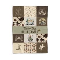 Cobertor de bebê Locobird 30x40 em Soft Western Nursery