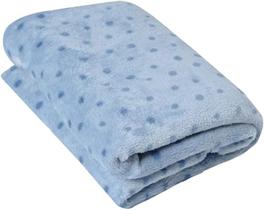 Cobertor de bebê Microfibra Bebe Papi Friends Poá