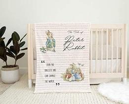 Cobertor de Bebê Peter Rabbit - Beatrix Potter (The BookTales) Cobertor de Bebê Peter Rabbit - Beatrix Potter (The BookTales)