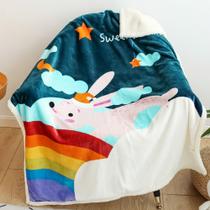Cobertor de Bebê Plush Antialérgico com Sherpa Cobertor de Bebê Plush Antialérgico com Sherpa