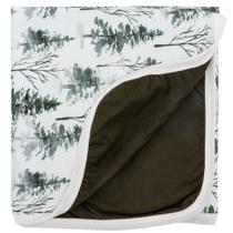 Cobertor de bebê Pobibaby Soft Neutral Premium Cotton Magical Woods