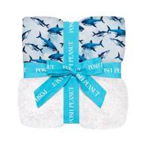 Cobertor de Bebê Posh Peanut Plush Patoo - Viscose de Bambu 40x40cm