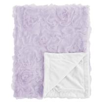 Cobertor de bebê Sweet Jojo Designs Purple Floral Rose Minky Cobertor de bebê Sweet Jojo Designs Purple Floral Rose Minky