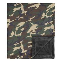 Cobertor de bebê Sweet Jojo Designs Woodland Camo Beige Green