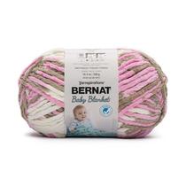 Cobertor de bebê Yarn Bernat Big Ball Little Roses 300g
