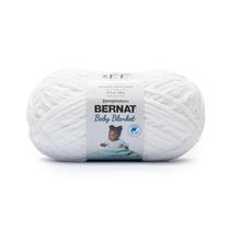 Cobertor de bebê Yarn Bernat Big Ball White 300g