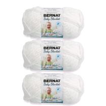 Cobertor de bebê Yarn Bernat branco 100g poliéster 6 super volumoso