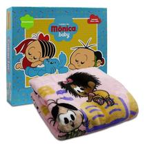 Cobertor De Berço Pelo Alto Turma da Mônica Antialérgico 90x1,10m - Jolitex Ternille Baby